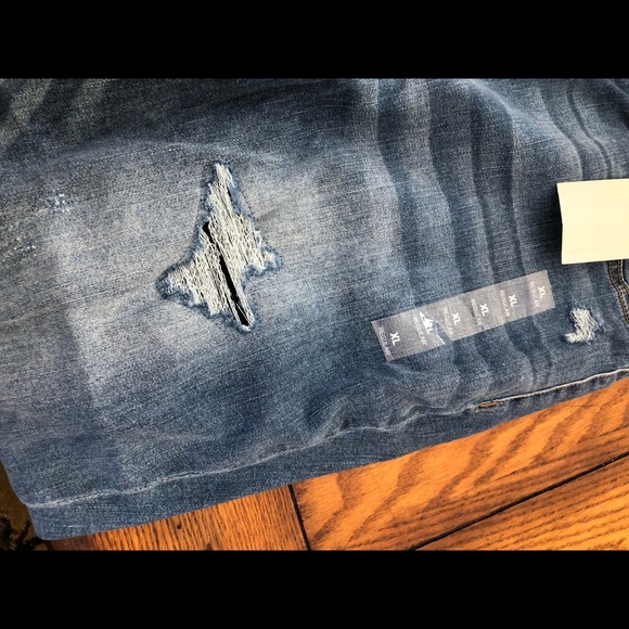 Denim flex 🔺high rise 🔺plaid back Jeggings - Picture 5 of 5